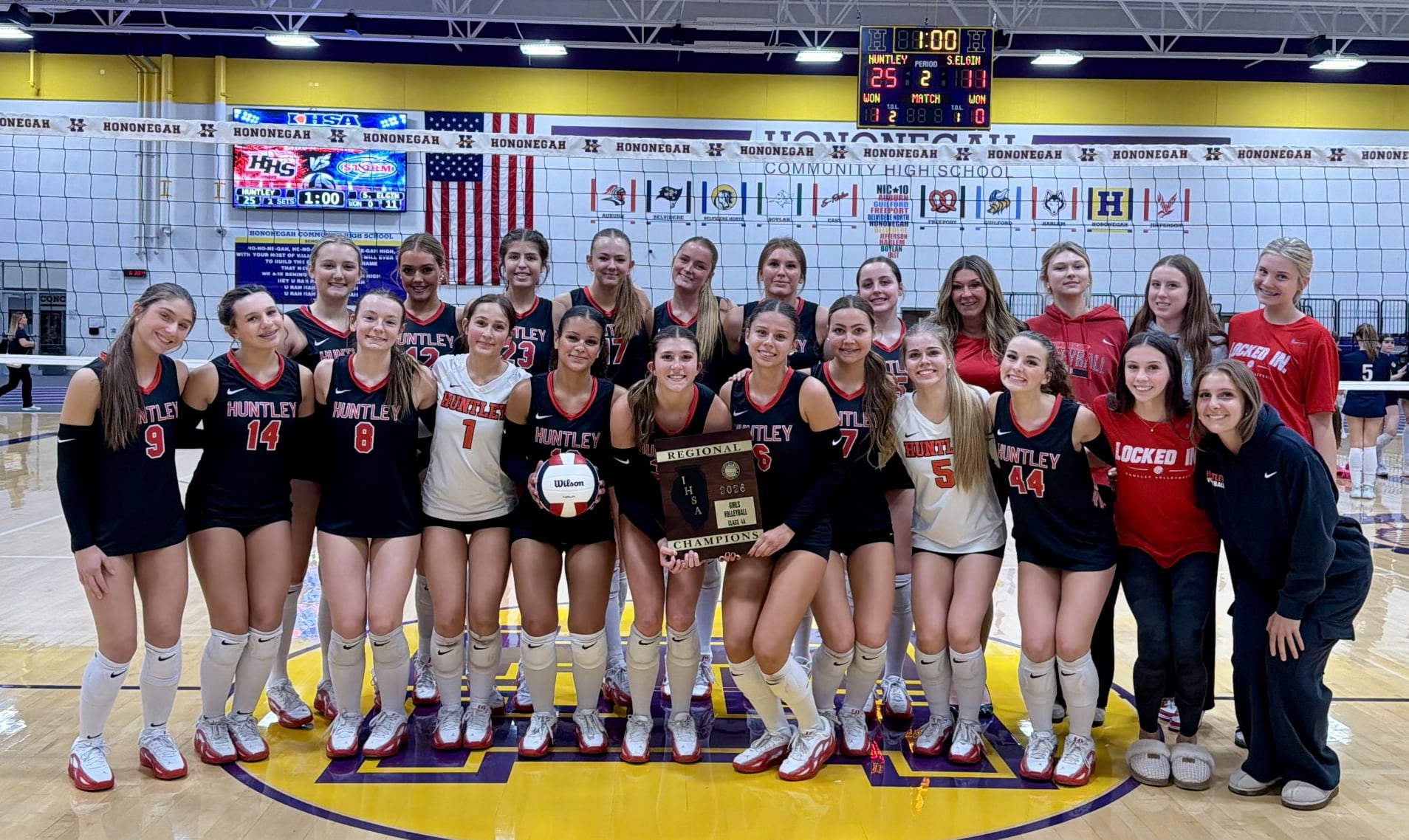 Izzy Whitehouse’s jump serves spark Huntley during Class 4A regional championship win over South Elgin — Hinsdale Sports news